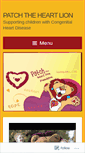 Mobile Screenshot of patchtheheartlion.com